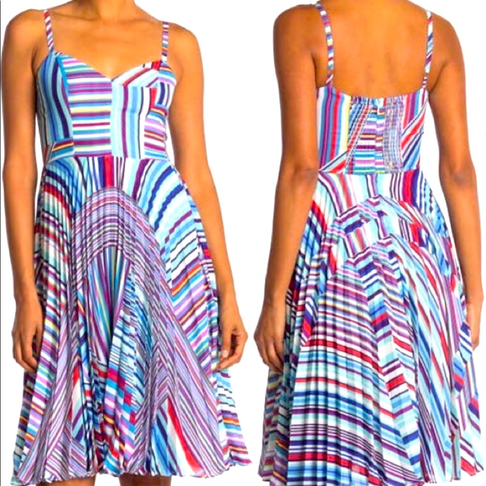 Parker Dress Magna Pleated